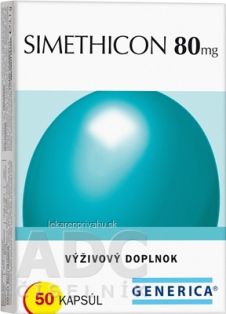 GENERICA SIMETHICON 80 mg