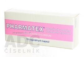 PHARMATEX 18,9 mg vaginálne čapíky