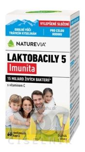 NATUREVIA LAKTOBACILY "5" Imunita