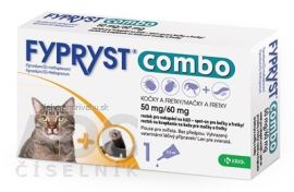 FYPRYST combo 50 mg/60 mg MAČKY A FRETKY