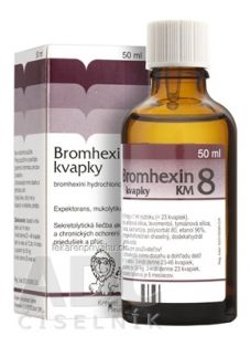 BROMHEXIN 8-KVAPKY KM