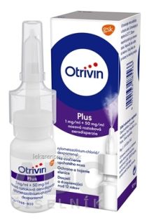 Otrivin PLUS 1mg/ml + 50mg/ml