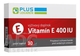 PLUS LEKÁREŇ Vitamín E 400 IU