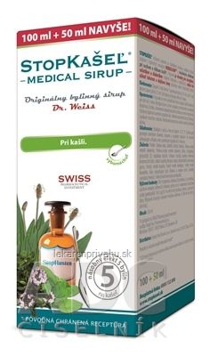 STOPKAŠEĽ Medical SIRUP - Dr.Weiss