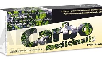 Carbo medicinalis PharmaSwiss