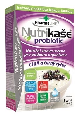 Nutrikaša probiotic - CHIA a čierna ríbezla