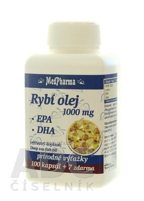 MedPharma RYBÍ OLEJ 1000 mg - EPA, DHA