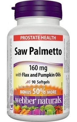 Webber Naturals Prostata Saw Palmetto 160 mg