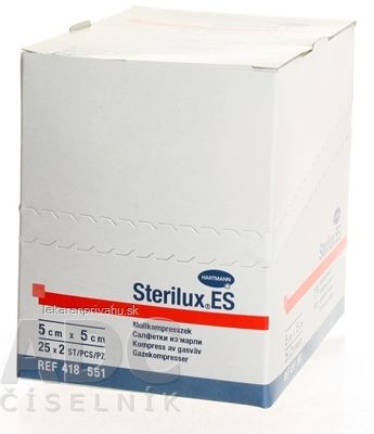 STERILUX ES kompres sterilný