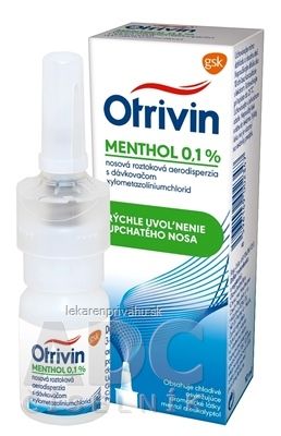 Otrivin Menthol 0,1%