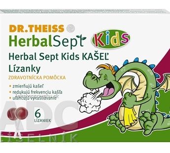 Dr.Theiss HerbalSept Kids KAŠEĽ