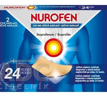 NUROFEN 200 mg liečivá náplasť