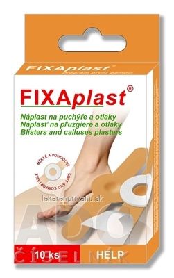 FIXAplast HELP náplasť na pľuzgiere a otlaky