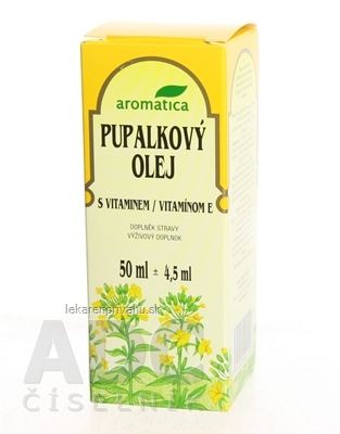 aromatica PUPALKOVÝ OLEJ S VITAMÍNOM E