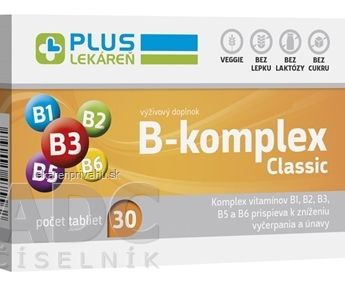 PLUS LEKÁREŇ B-komplex Classic