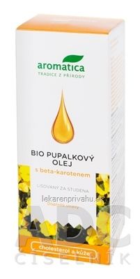 aromatica PUPALKOVÝ OLEJ s beta-karoténom