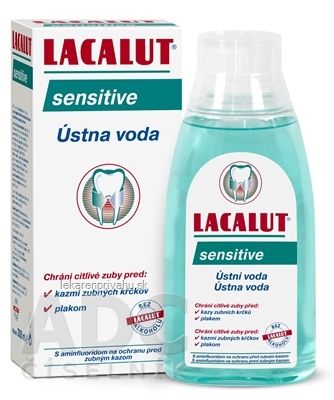 LACALUT SENSITIVE ústna voda