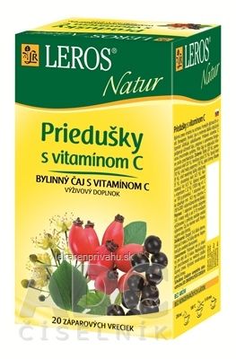 LEROS NATUR PRIEDUŠKY S VITAMÍNOM C