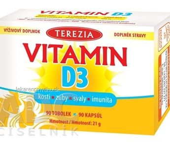 TEREZIA Vitamín D3 1000 IU