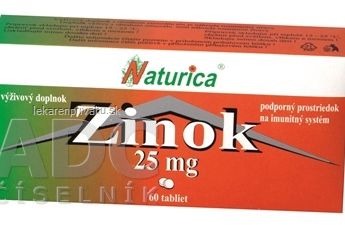 Naturica ZINOK 25 mg