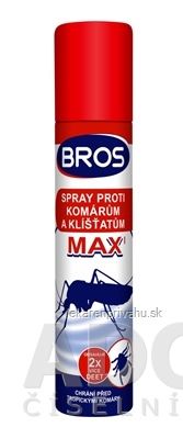 BROS spray proti komárom a kliešťom MAX