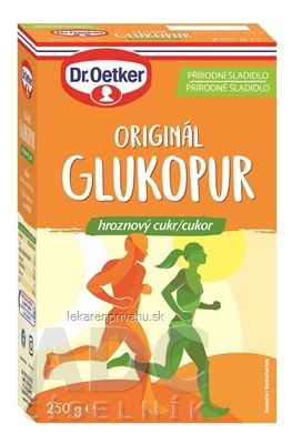 GLUKOPUR ORIGINÁL (hroznový cukor) - Dr.Oetker