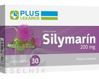 PLUS LEKÁREŇ Silymarín 200 mg