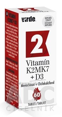 VIRDE VITAMÍN K2 MK7 + D3