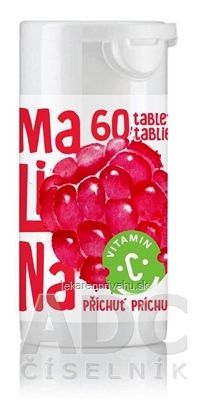 RAPETO C Vitamín 100 mg - príchuť malina