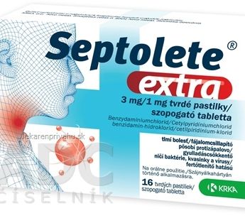 Septolete extra eukalyptus 3 mg/1 mg
