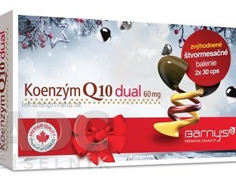 Barny's Koenzým Q10 dual 60 mg