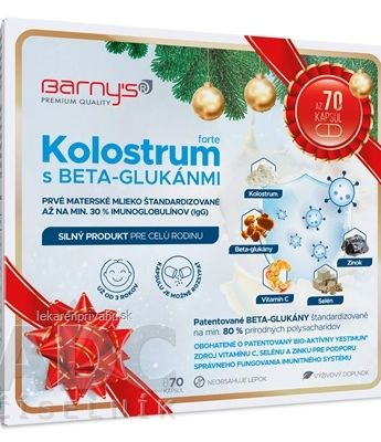 Barny's KOLOSTRUM s beta-glukánmi forte