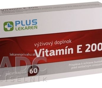 PLUS LEKÁREŇ Vitamín E 200