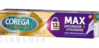 COREGA POWER MAX UPEVNENIE + UTESNENIE